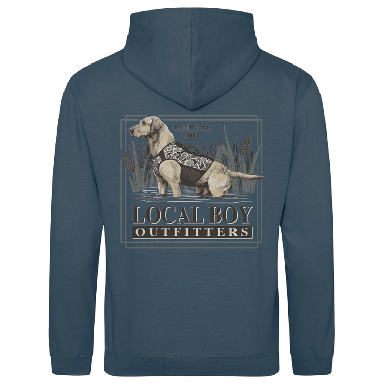 Youth Founders Flag LCF Hoodie - Dusty Green – Local Boy Outfitters