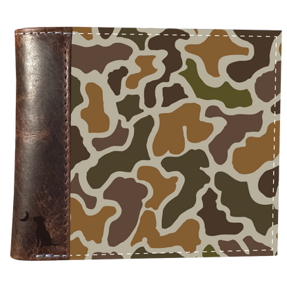 Camo Bi-Fold Wallet - Localflage Vintage