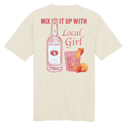 Local Girl Mix It Up T-Shirt - Ivory