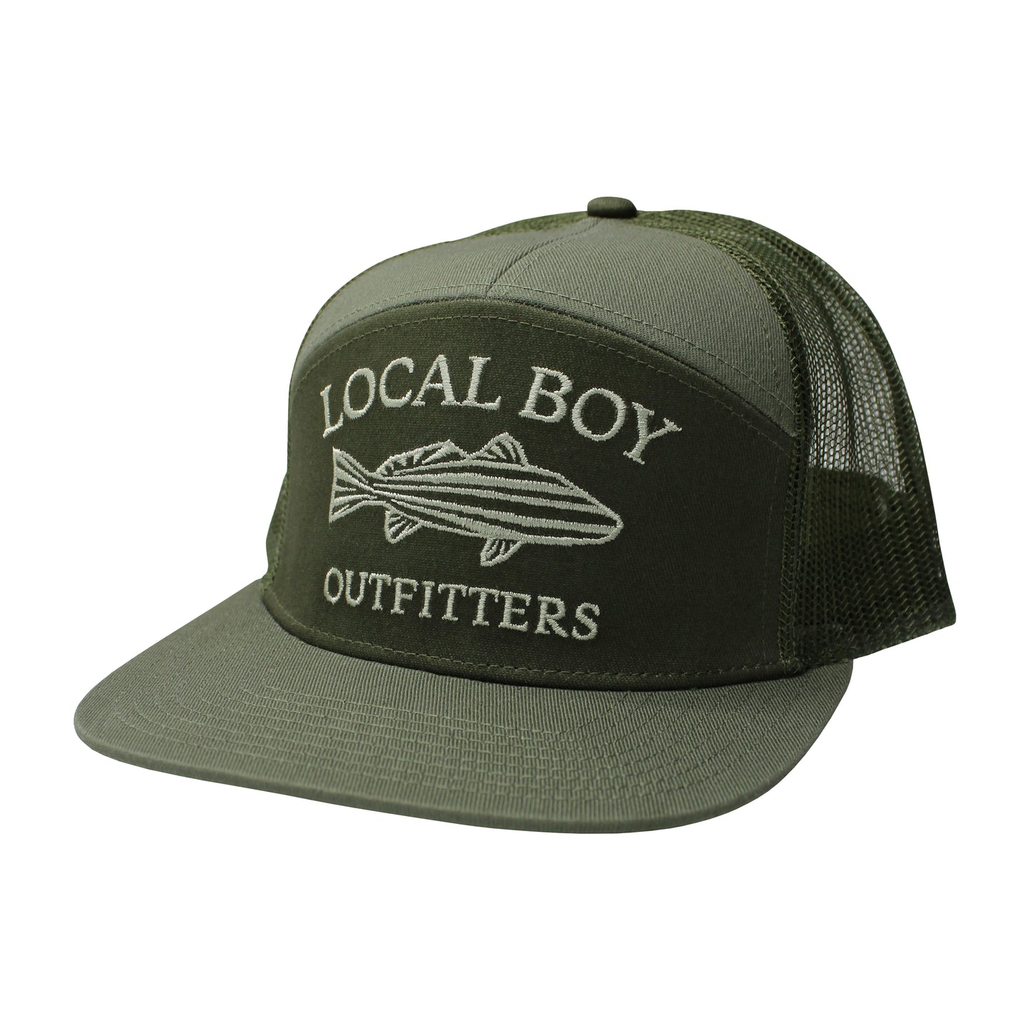 Fishing Lines 7 Panel Hat