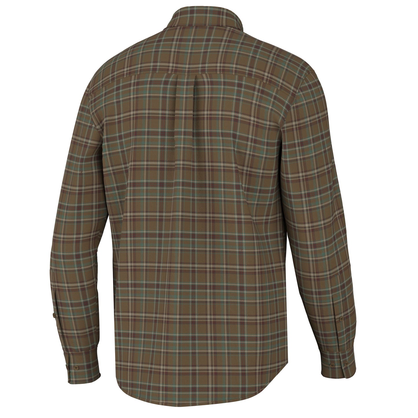 Zeigler Stretch Flannel - Rust/Red/Green