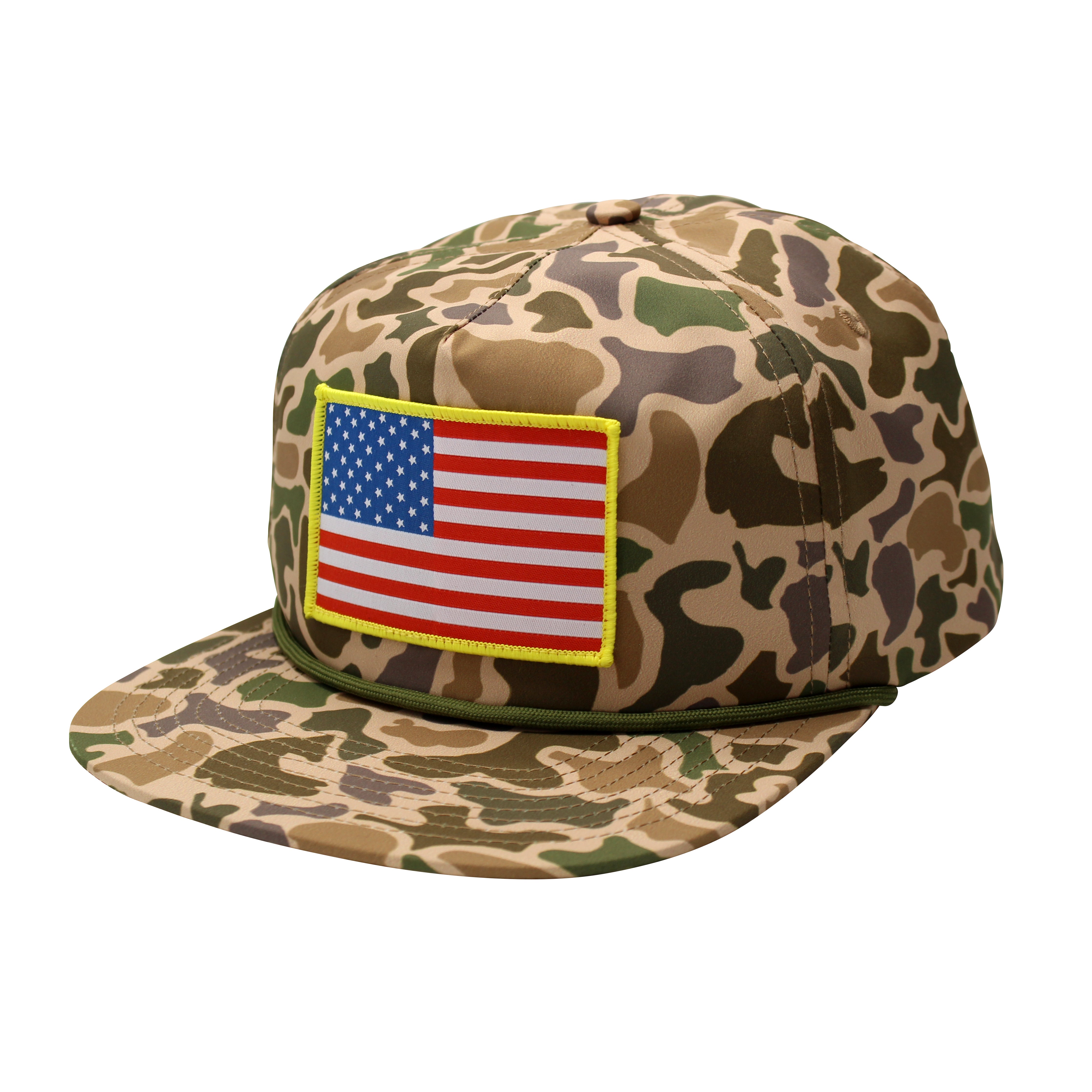 Camo flat bill hats on sale