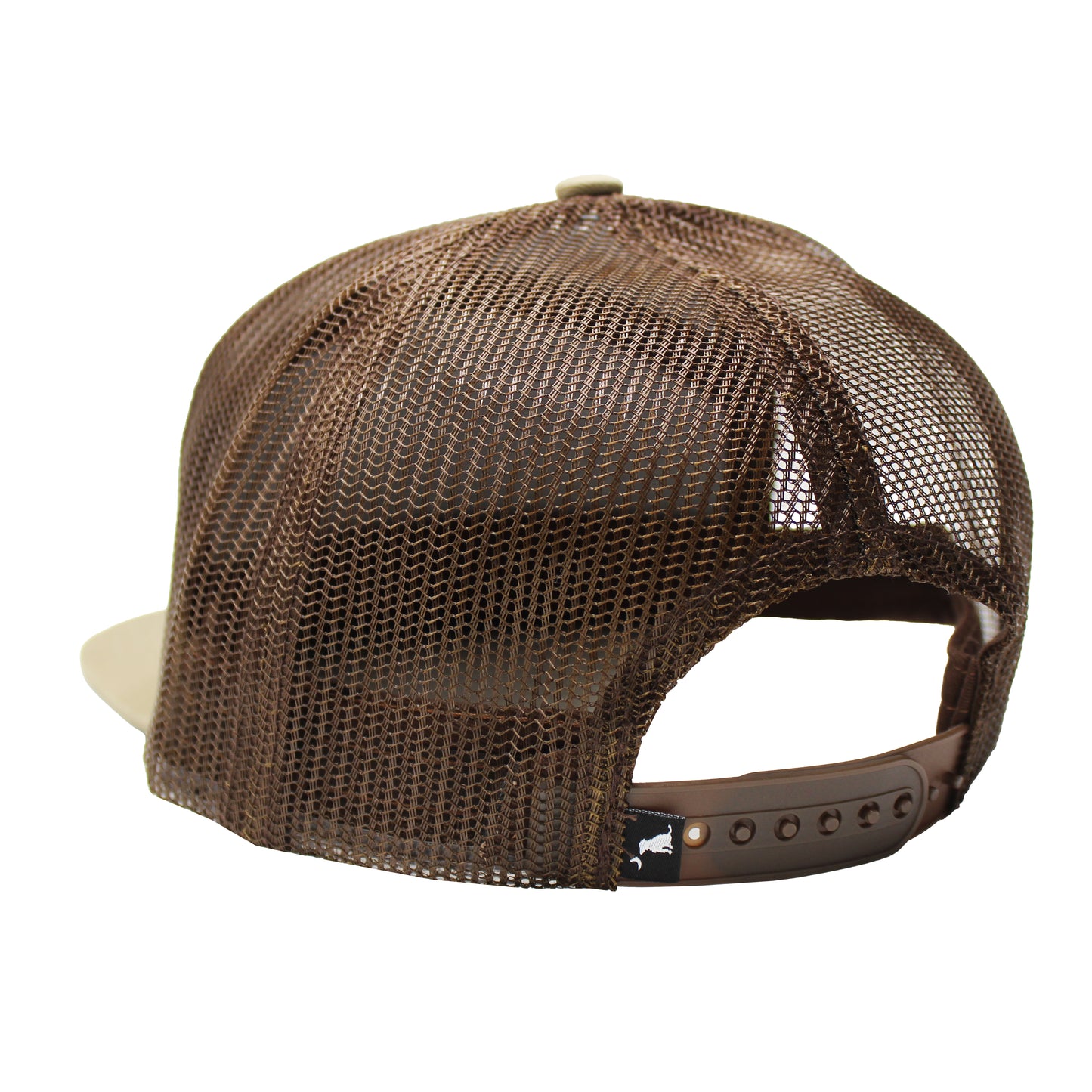 Forest Camo Label 7 Panel Hat