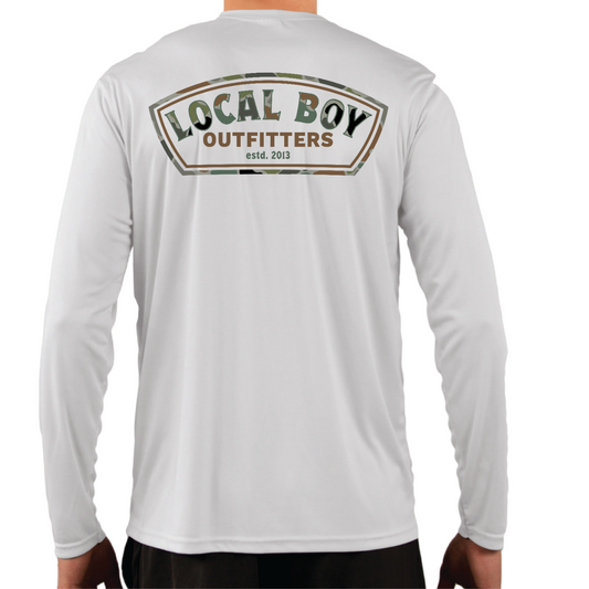 Forest Camo Label Graphic Performance Shirt