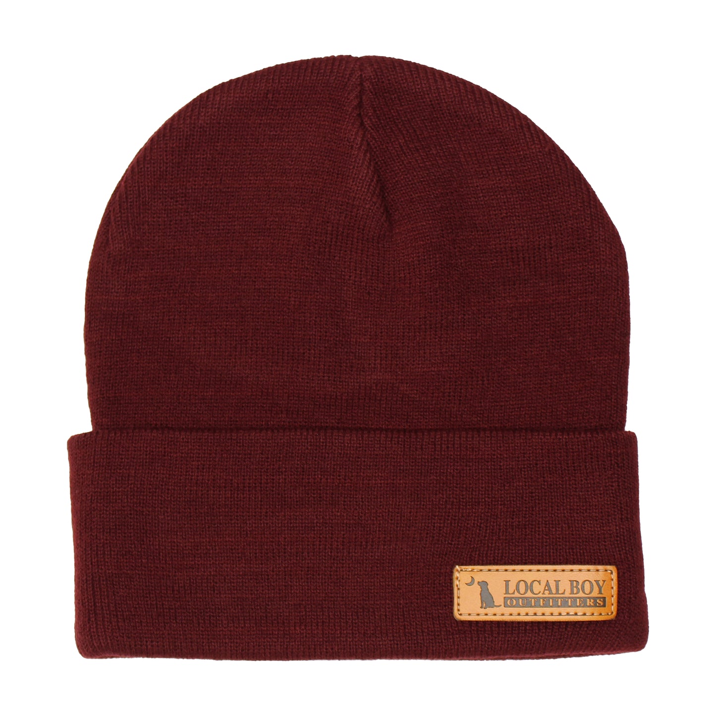 Leather Label Beanie