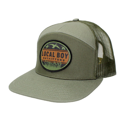 Duck Badge 7 Panel Hat