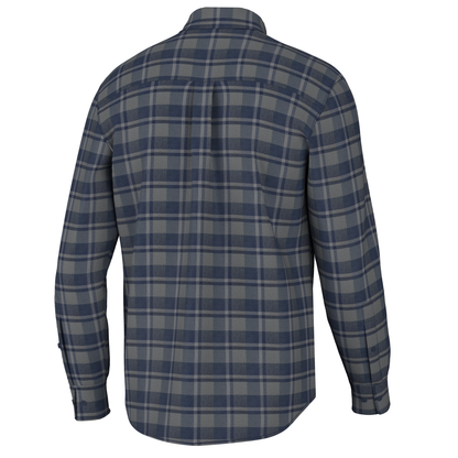Hudson Stretch Flannel - Charcoal/Navy/Grey