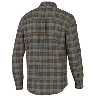 Hudson Stretch Flannel - Charcoal/Navy/Grey