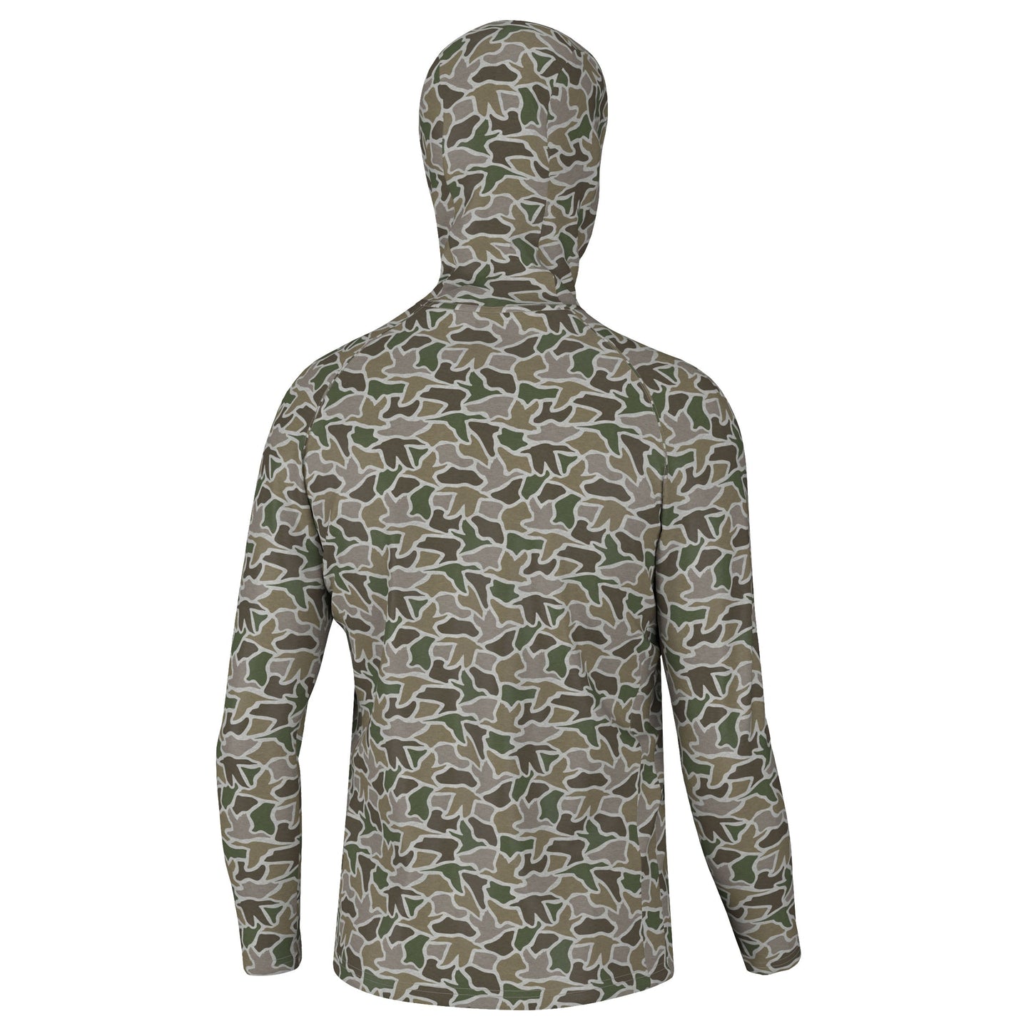 Heather Blend Hoodie - Duck Camo