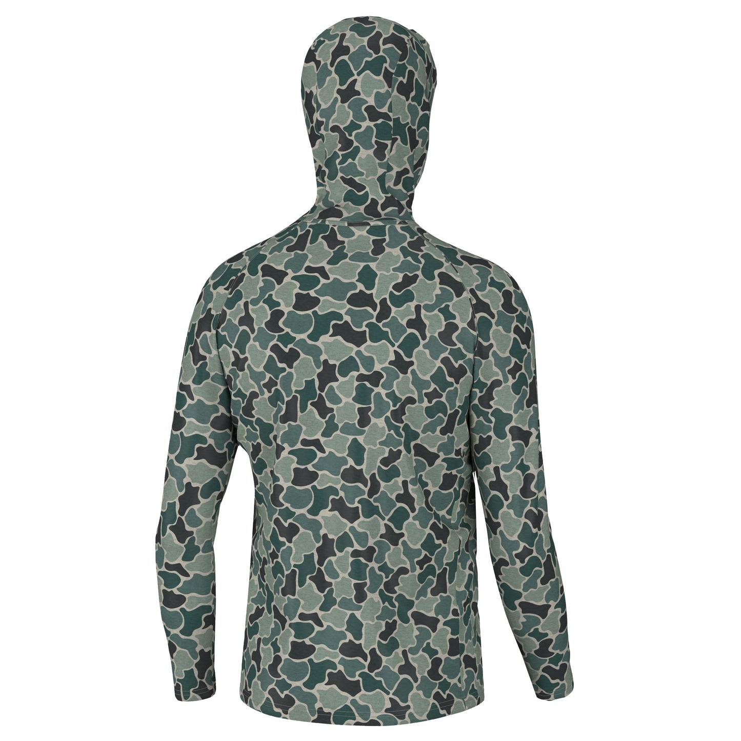 Heather Blend Hoodie - Ravine Camo