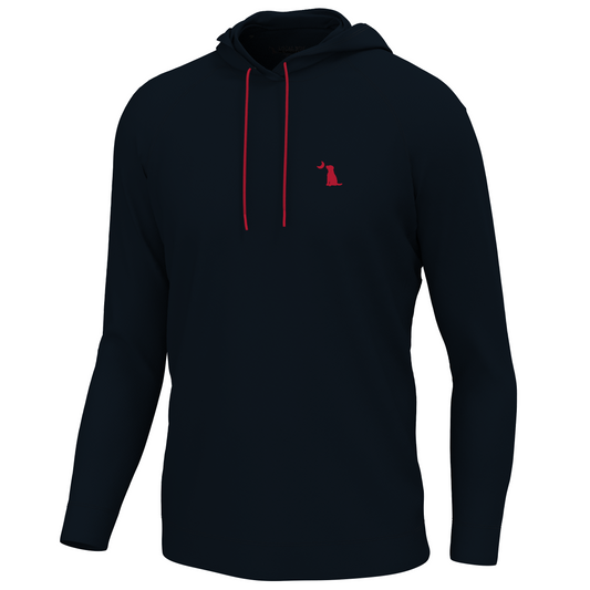 Hemlock Hoodie - Black/Red