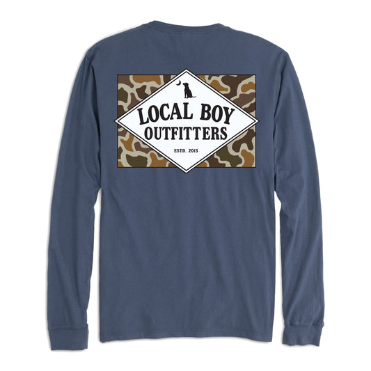 Youth Vintage Founders Flag L/S T-Shirt