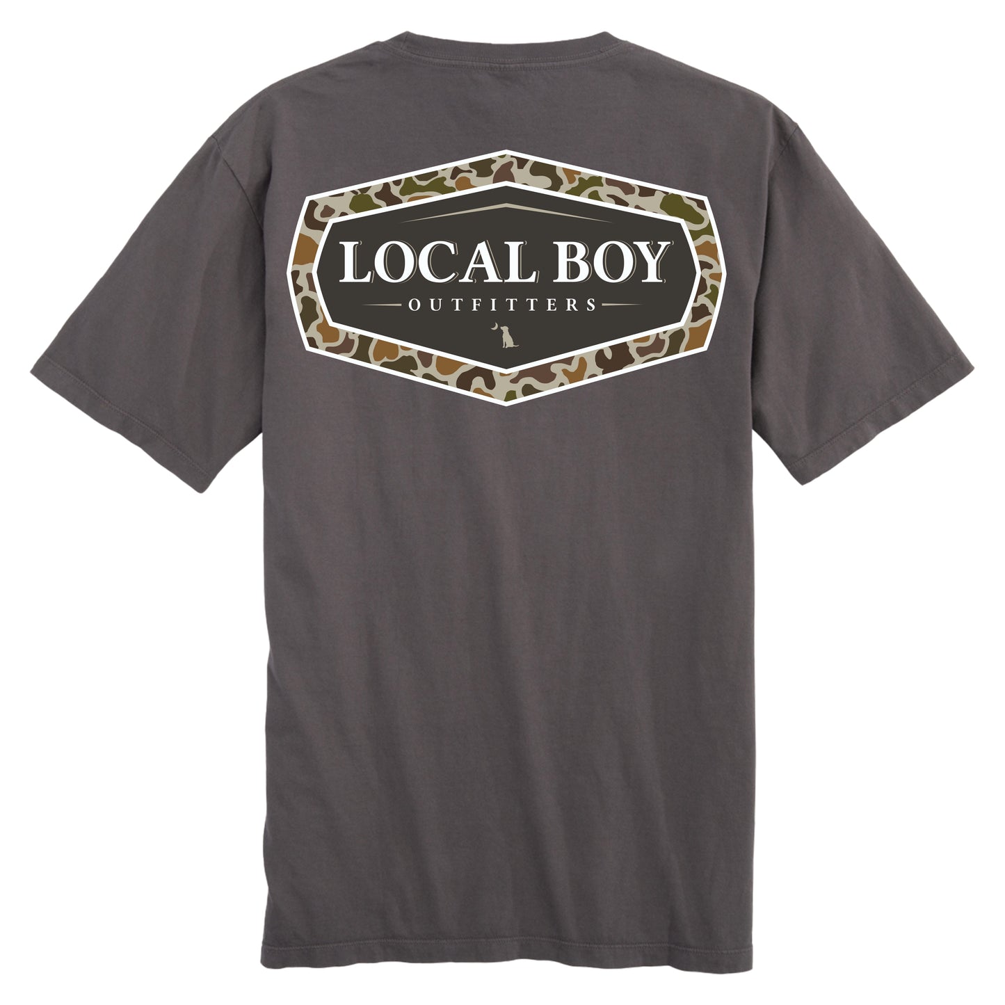 Vintage Emblem T-Shirt - Gray