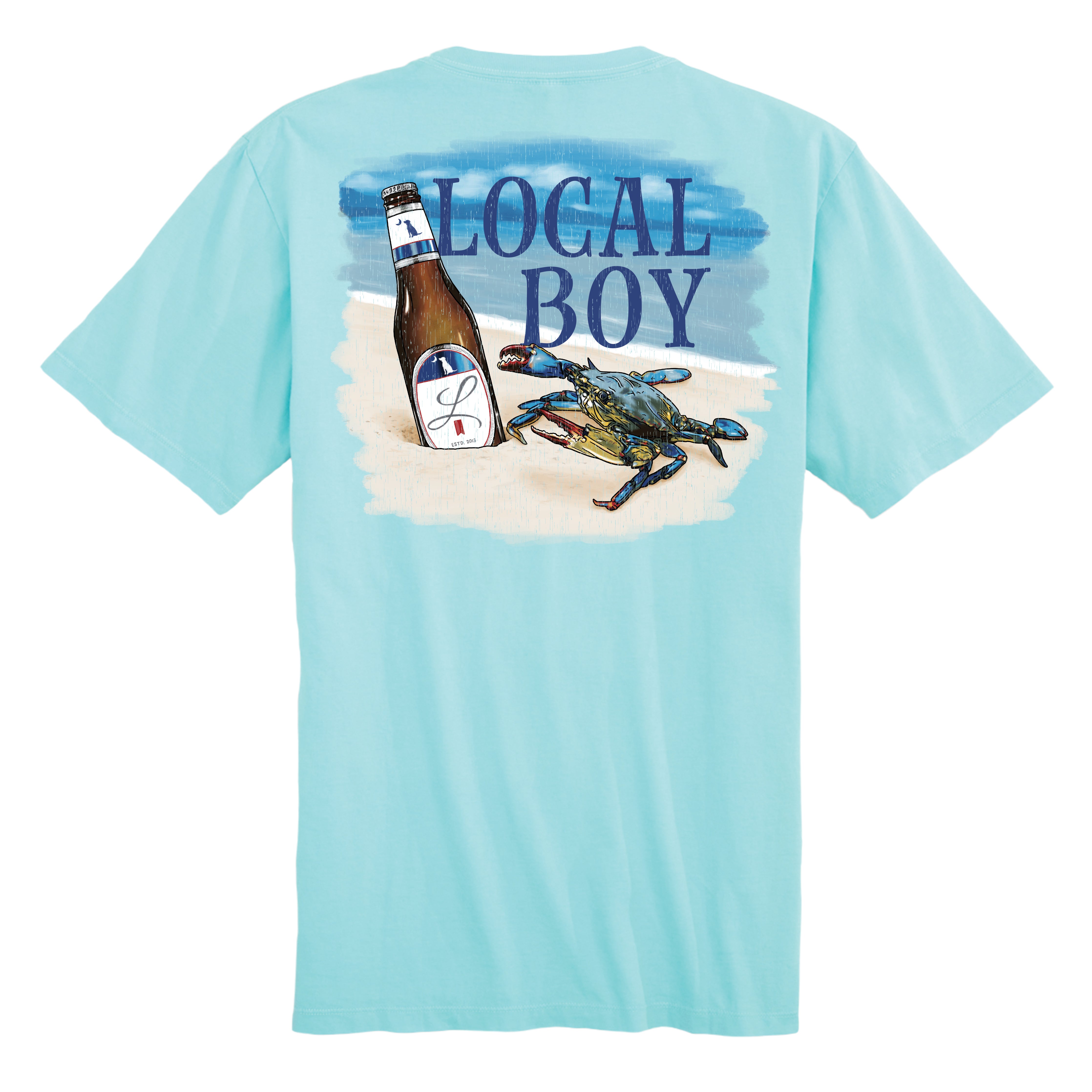 Sandy Crab T-Shirt – Local Boy Outfitters