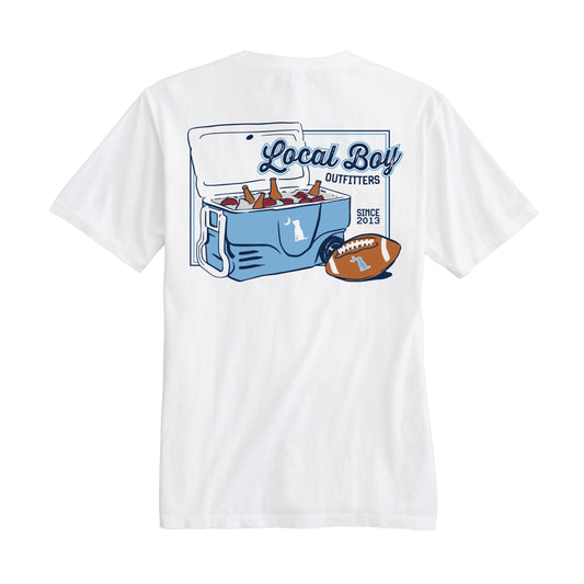 Game Day Cooler T-Shirt - Carolina Blue/Navy