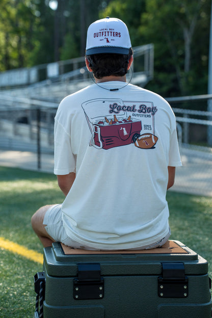Game Day Cooler T-Shirt - Garnet/Black