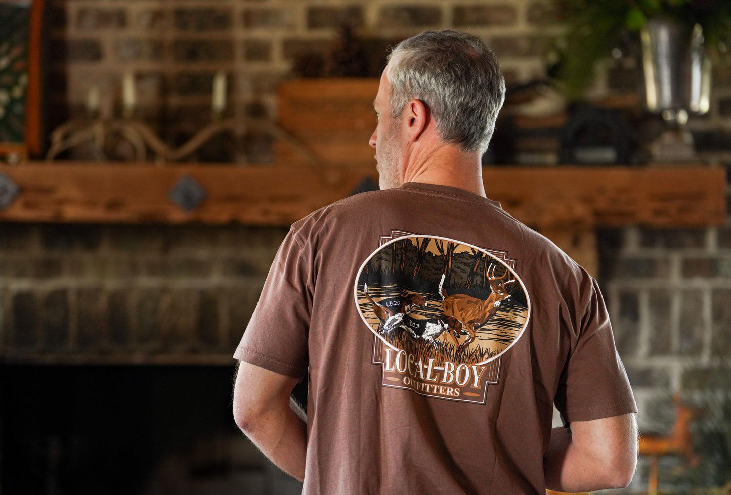 Deer Drive T-Shirt - Espresso