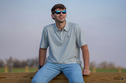 Edisto Polo - Duck Green/White