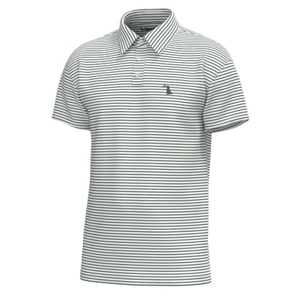 Edisto Polo - Duck Green/White