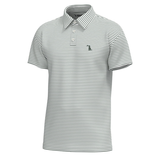 Edisto Polo - Duck Green/White
