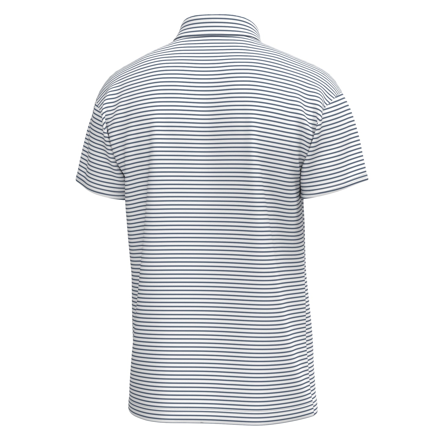Edisto Polo - Dark Slate/White