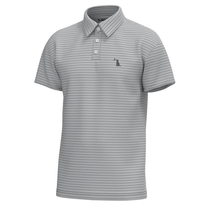 Surfside Polo - Cool Gray/ Graphite/ White