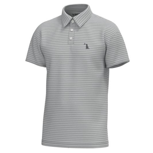 Surfside Polo - Cool Gray/ Graphite/ White