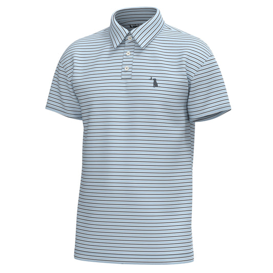 Surfside Polo - Sky/Fun Navy/White