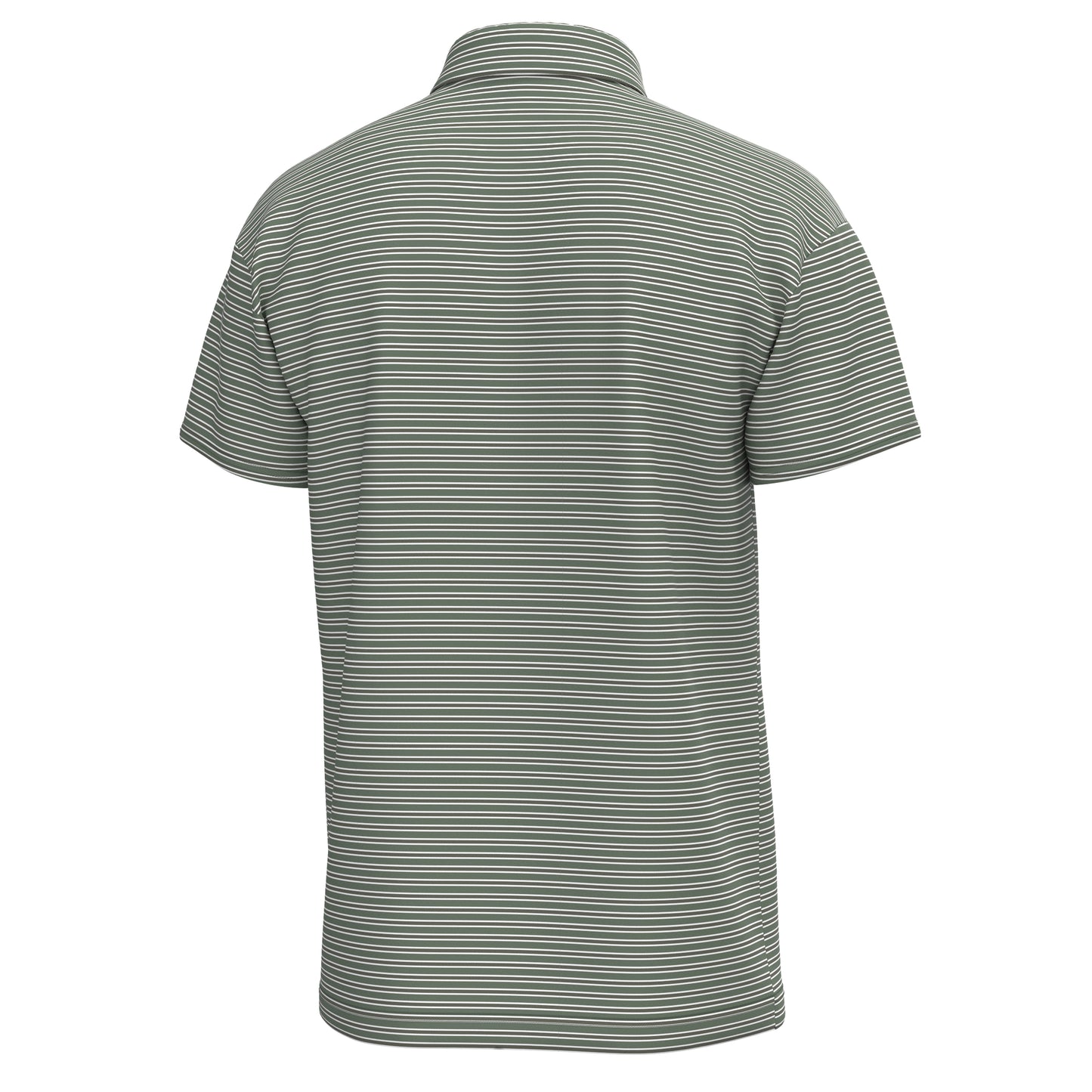 Surfside Polo - Thyme/Olive/White