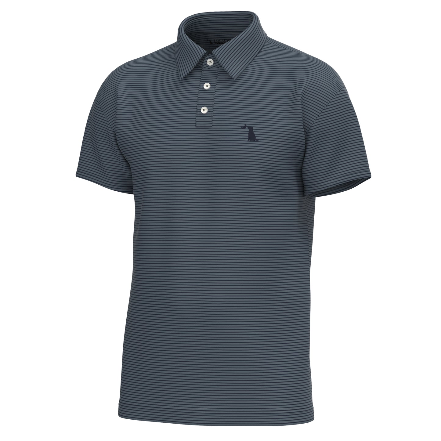 Driftwood Polo - Charcoal Blue/Midnight
