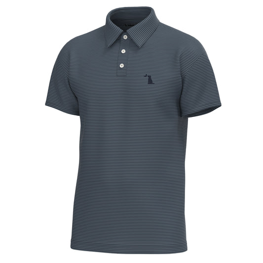 Driftwood Polo - Charcoal Blue/Midnight