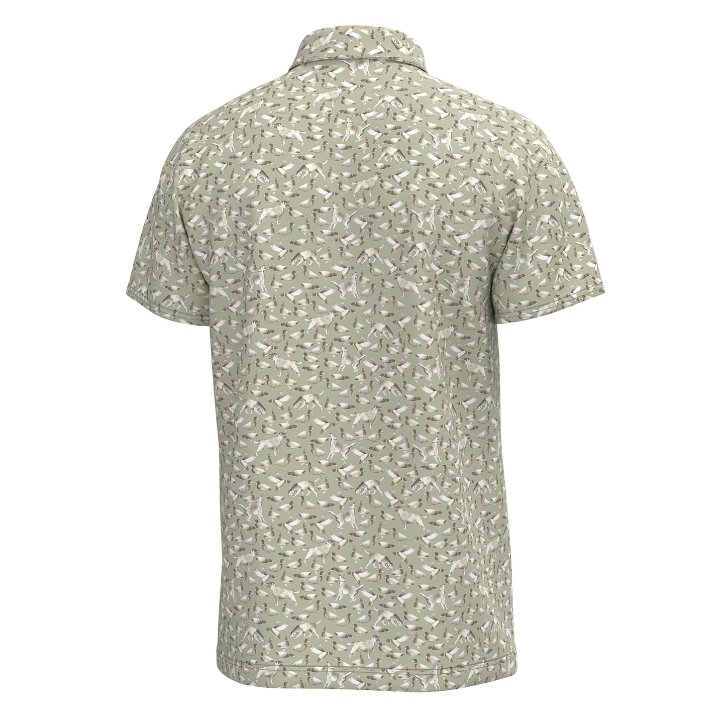 Dirty Myrtle Polo - Green Duck Dog