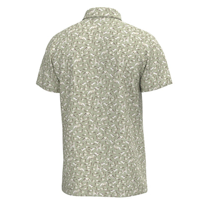 Dirty Myrtle Polo - Green Duck Dog
