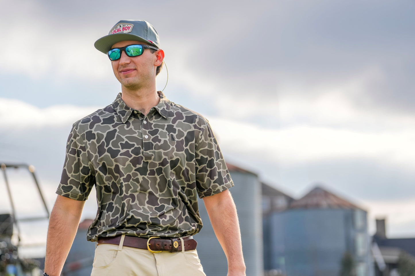 Dirty Myrtle Polo - Brush Camo