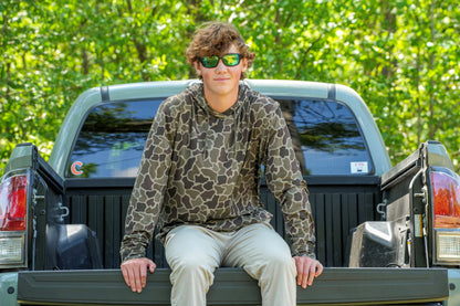 Youth Hemlock Hoodie - Brush Camo