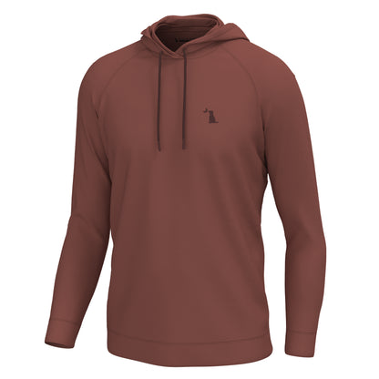 Hemlock Hoodie - Mahogany