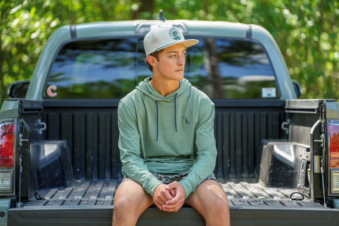 Youth Hemlock Hoodie - Thyme