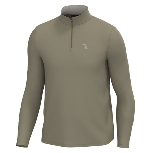 Bentley Quarter-Zip - Beige