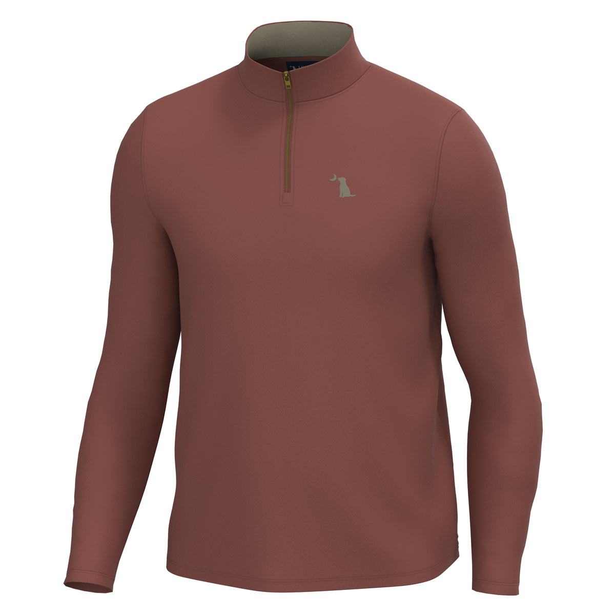 Bentley Quarter-Zip - Mahogany