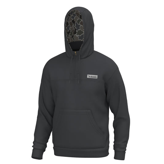 Quarter-Zip Hoodie - Charcoal