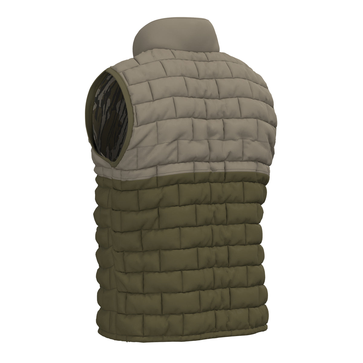 Duck Down Vest - Mossy Oak Original Bottomland