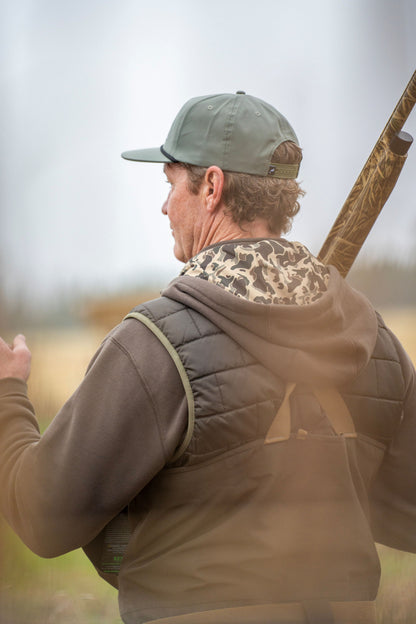 Duck Down Vest - Retro Camo