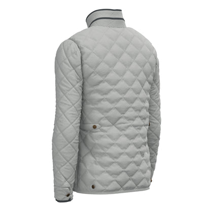 Diamond Quilted Jacket - Ash