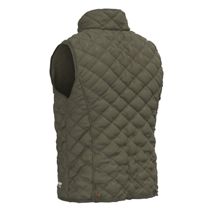 Youth Diamond Quilted Vest - Cedar