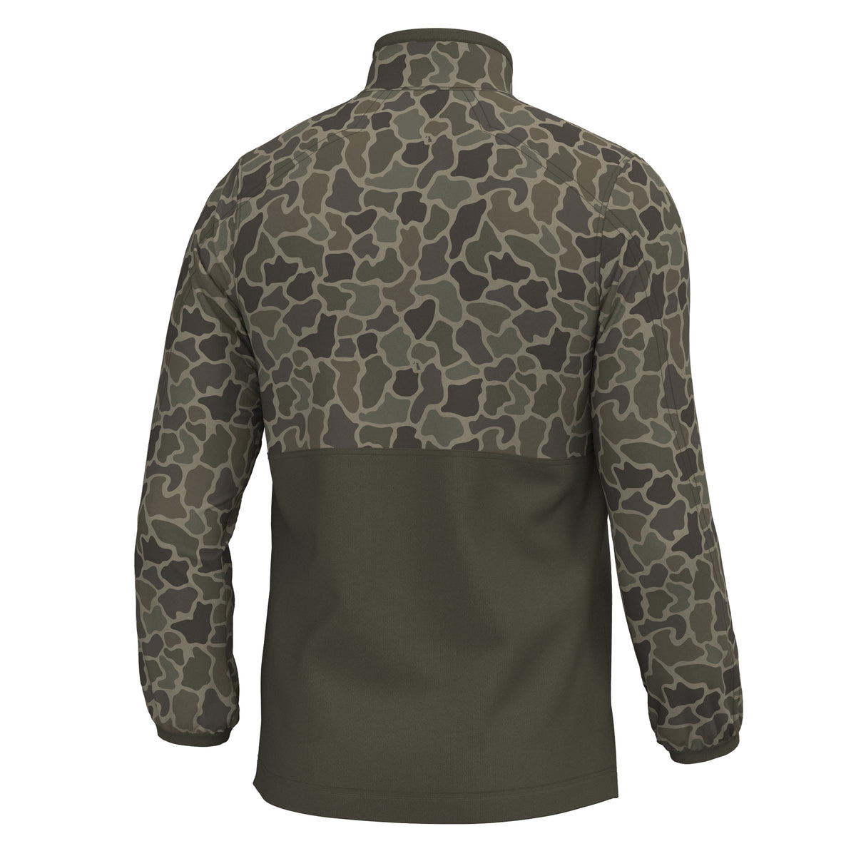 Fielder 2.0 Quarter-Zip Pullover - Brush Camo