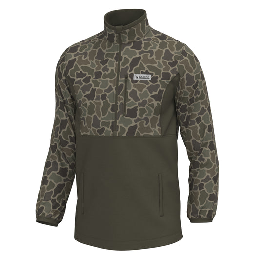 Fielder 2.0 Quarter-Zip Pullover - Brush Camo