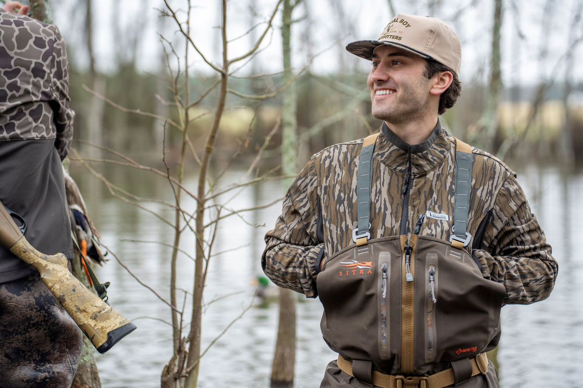Fielder 2.0 Quarter-Zip Pullover - Mossy Oak Original Bottomland