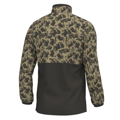 Fielder 2.0 Quarter-Zip Pullover - Retro Camo