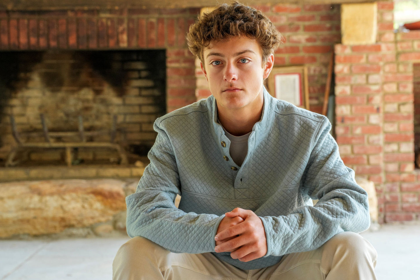 Heritage Pullover - Slate