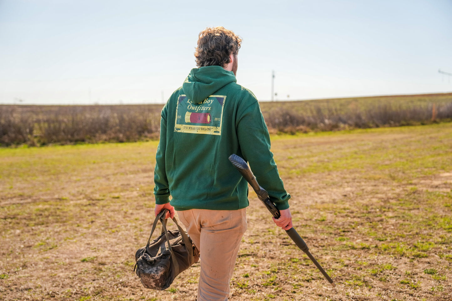Brushwood Hoodie Ammo Patch - Bottle Green